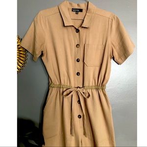 Cotton Utility Jumpsuit